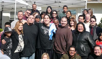 The East Region celebrates Danny Carillo’s baptism!