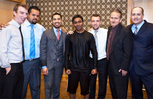 The brothers of the South Region rejoice after Yogesh’s baptism! Yogesh is so looking forward to
returning home to Chennai, India to preach the Word to his family and friends!