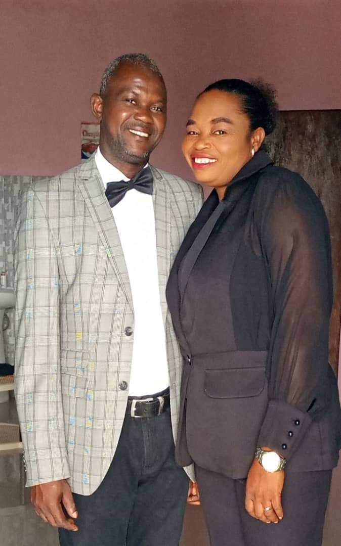 Photo of Pitchou and Aline Mupungu